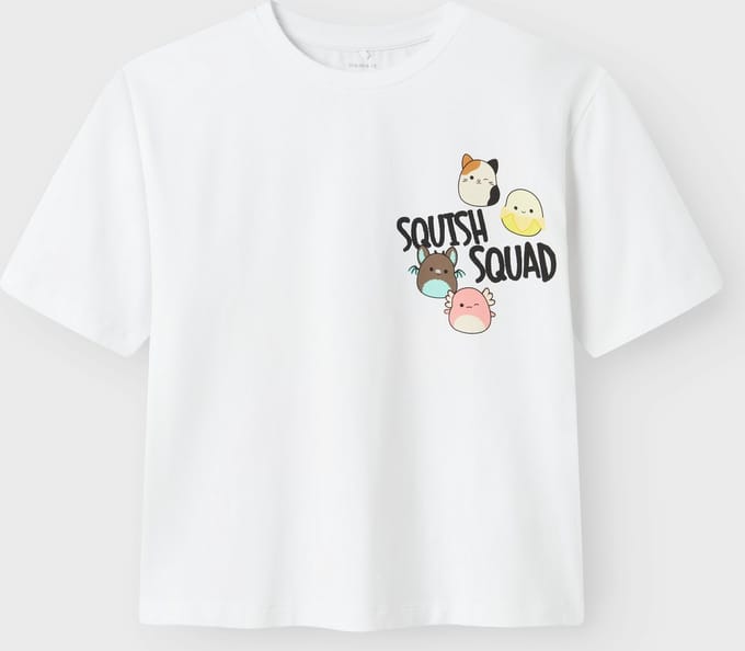 NAME IT - NKFMOMI SQUISH SS RLX TOP BOX BFU - Meisjes - T-shirts