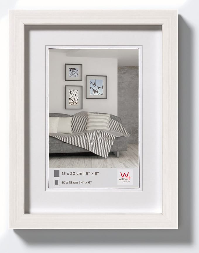 Walther Construction - Fotolijst - Fotoformaat 18x24 cm - Wit