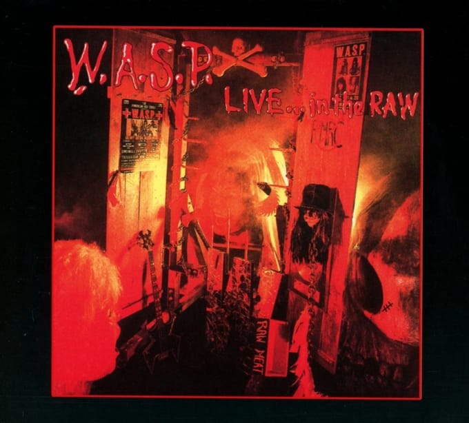 W.A.S.P. CD - Live in the raw - voor Geen - standaard