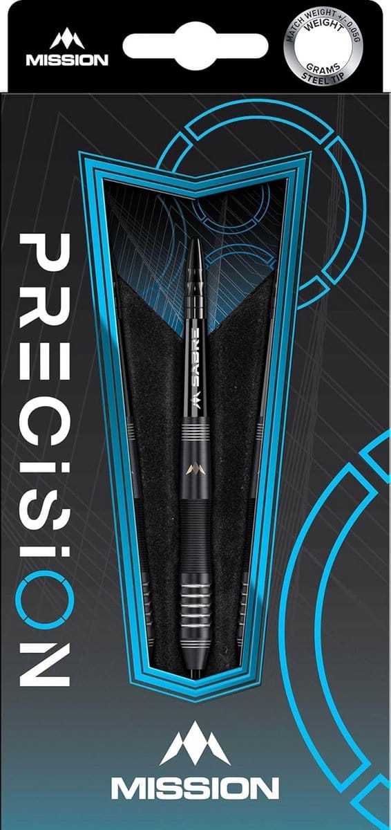 90% Tungsten Steel Tip Darts Zwart 23 Gram Professioneel