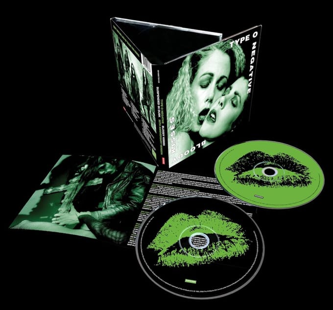 Type O Negative CD - Bloody kisses - voor Geen - standaard