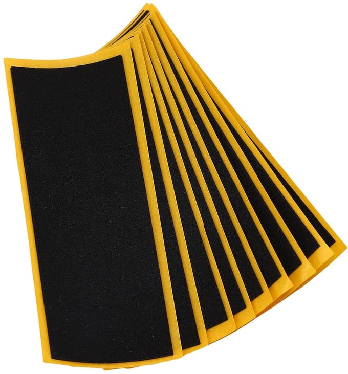 Griptape Sets - Mini Griptape - Vingerschaatsen Tricks - Sterk Zelfklevend PU-schuim - 50 Stuks - Zwart