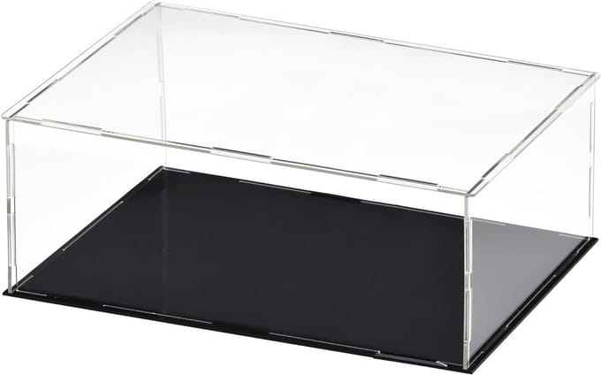 Ronte - Transparante Acryl Vitrinebox voor Bescherming en Tentoonstelling van Verzamelobjecten - 30x20x10cm - Stofdicht