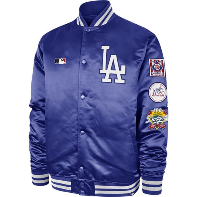'47 Brand Los Angeles Dodgers MLB Dalston Bomber Jas Blauw