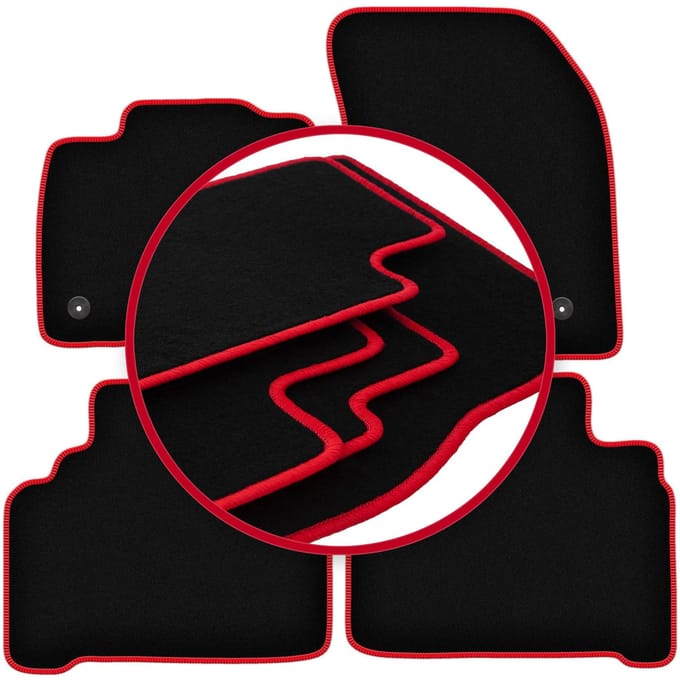 CARLUX-RED automatten voor: Ford Galaxy MK3 minivan (2015-)
