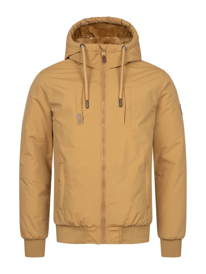 Alessandro Salvarini heren winterjas AS-320 met teddyvoering & capuchon – warm & stoer