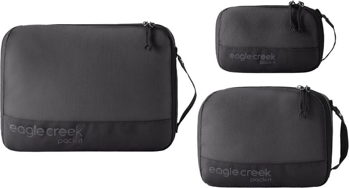eagle creek Pakzak Pack-It Reveal Cube Set XS / S / M Black Zwart