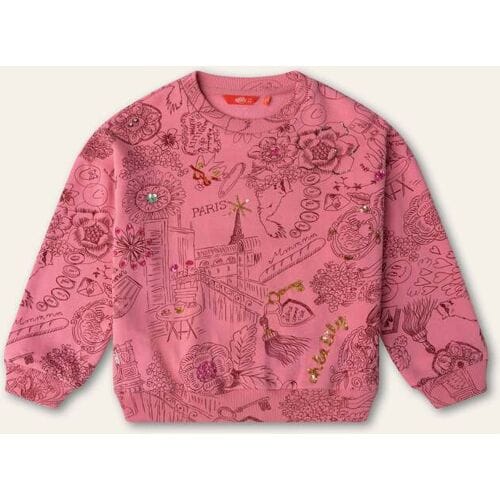 Oilily Hoki Sweater- maat116/6yr Confetti