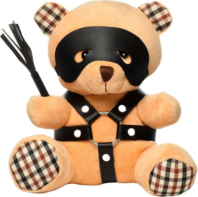Master Series - Sexy Cadeau - Bondage Teddybeer - Jouw Speelse Partner in Plezier