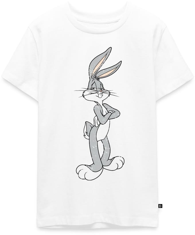Looney Tunes Bugs Bunny Vintage Premium T-Shirt Tiener