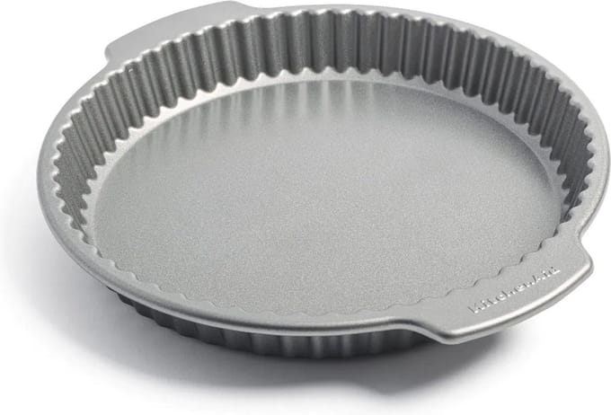 KitchenAid Metal Bakeware Quichevorm - ø 28 cm - Gealuminiseerd Staal