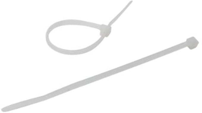 Klemmen voor elektrische kabels – 25 stuks, 2,5 x 100 mm, transparant