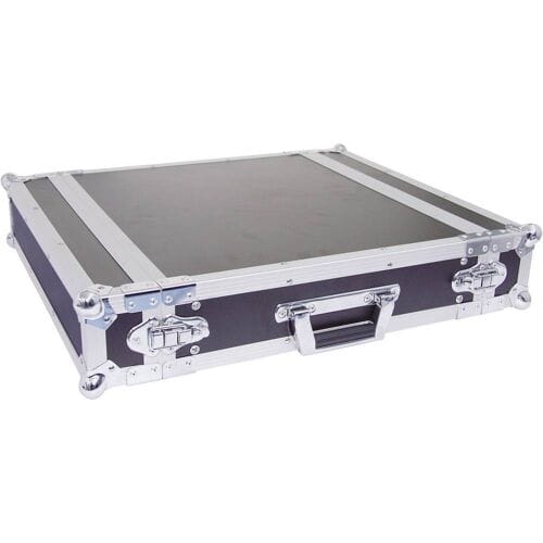 Roadinger 30109782 19 inch rack 2 HE Hout Incl. greep