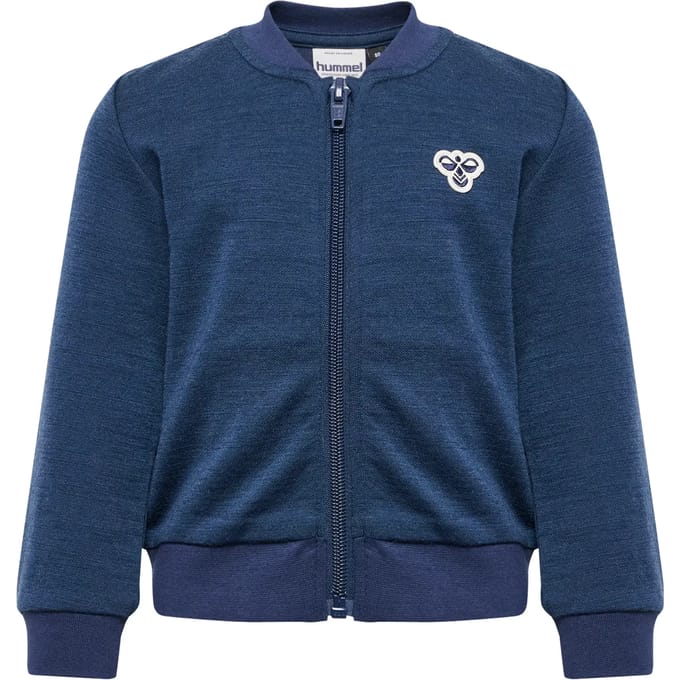 Hummel kindertrainingsjack Hmlmini Wool Zip Jacket Bee 229418