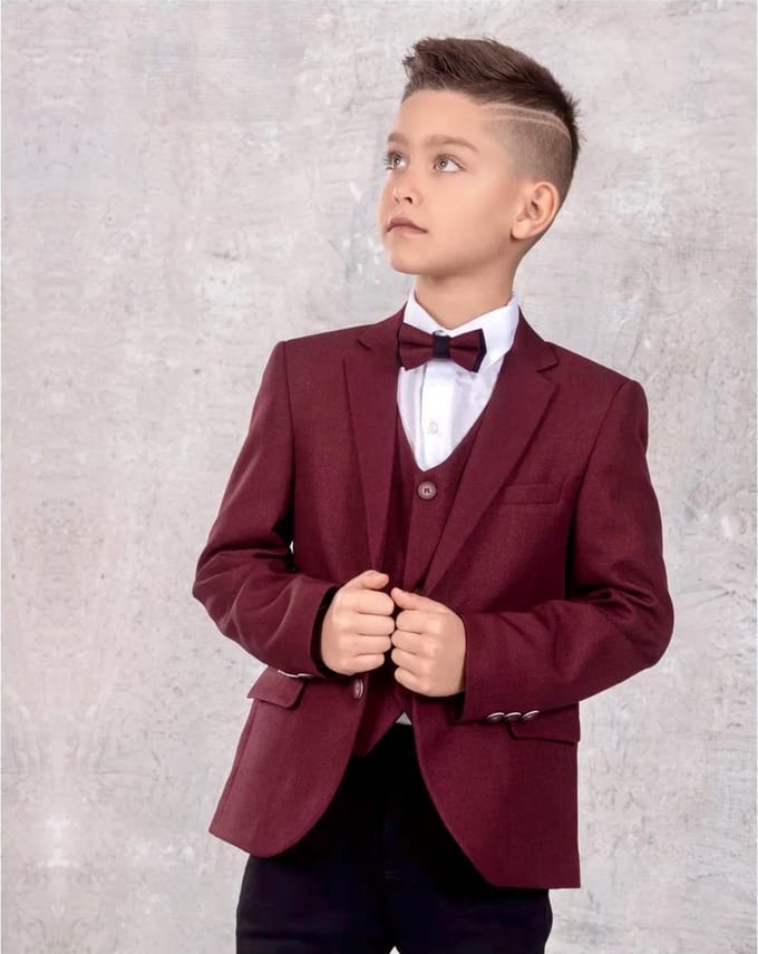 Kinder smoking 122 jongens kledingset bruidsjonker communie suit nette pak