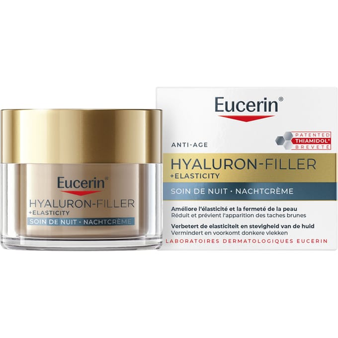 Eucerin Hyaluron-Filler + Elasticity Nachtcrème Anti-Age 50 Ml