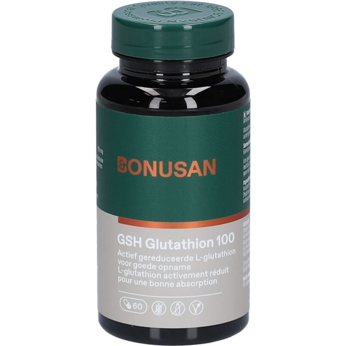 Bonusan GSH Gluthathion 100mg 60 Capsules
