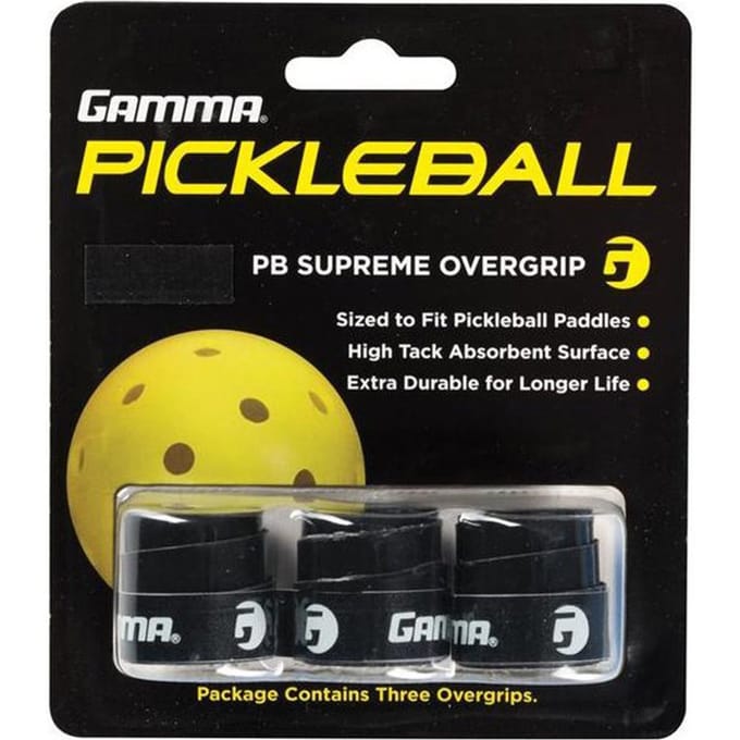 Gamma Pickleball Supreme-Zwart