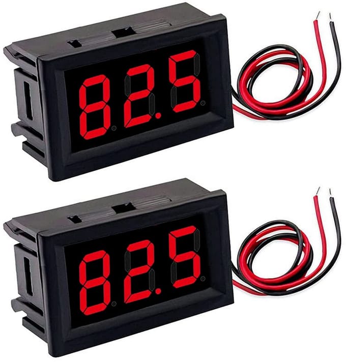 Digitale Spanningsweergave 0,56" LED Voltmeter DC 5V-120V