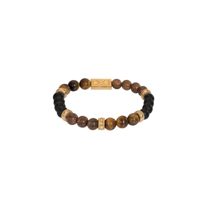 iXXXi Men-Cliff-Goudkleurig-Heren Armband