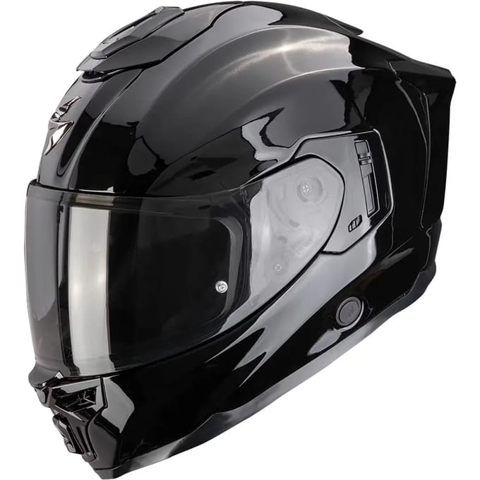 Scorpion EXO-1500 Solid Glossy Black - Integraalhelm - Maat M - Motorhelm - ECE 22-06 gekeurd
