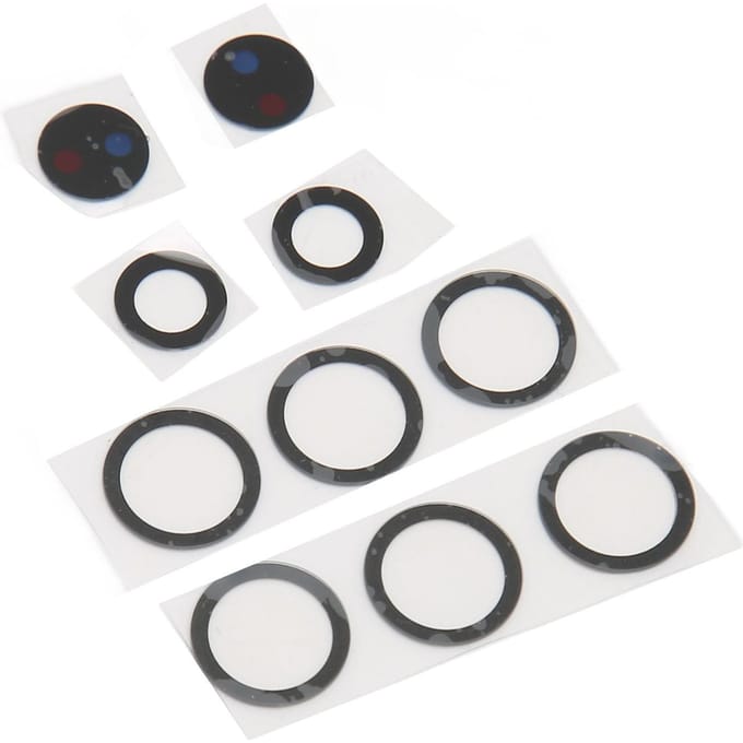 Achtercamera Glas Vervanging Achterkant Set Kit voor Samsung Galaxy S21 Ultra 5G met Vooraf geïnstalleerd white