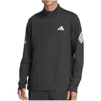 Adidas Performance Adi365 Iconic Longsleeve Met Halflange Rits - Heren - Zwart