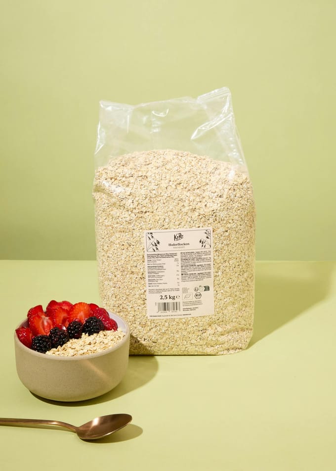 Bio fijne havervlokken 2,5 kg