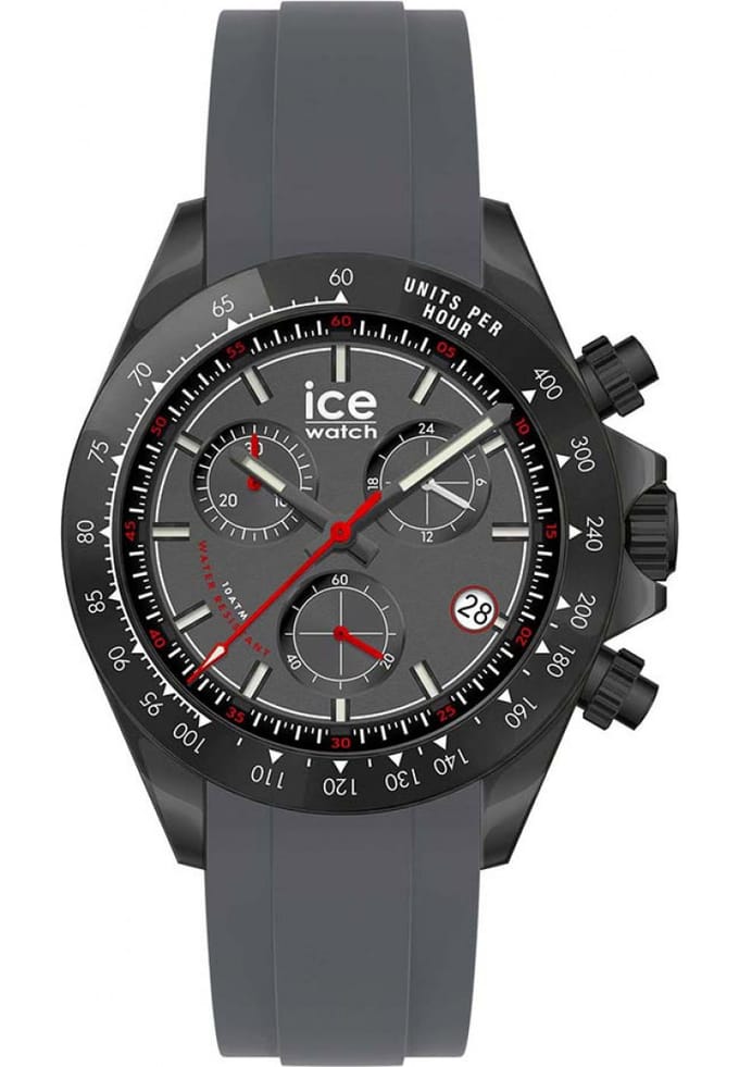Ice Watch BEWATCH - Iron grey 025629 Horloge - Siliconen - Grijs - Ø 41 mm