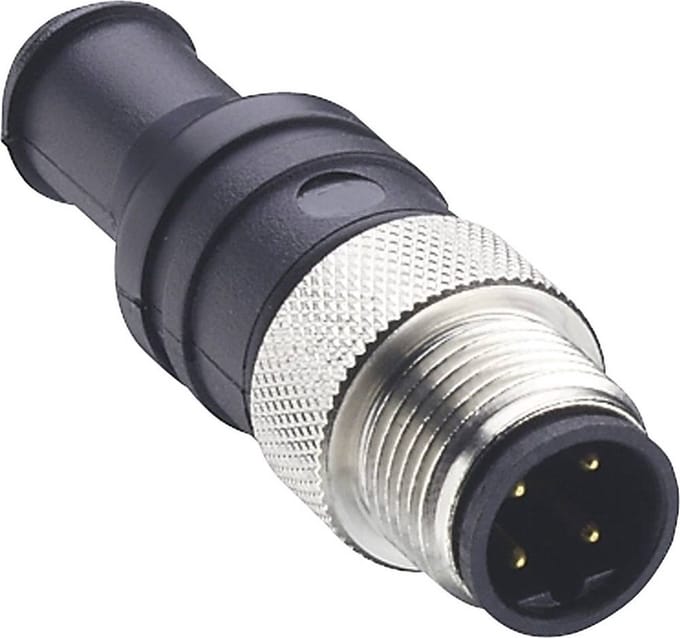 Belden 11024-1 Sensor/actuator dataconnector M12 Aantal polen: 4 Stekker, recht 1 stuk(s)