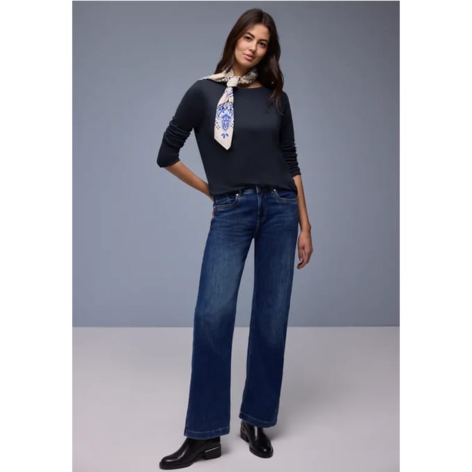 Shirt in effen kleur
