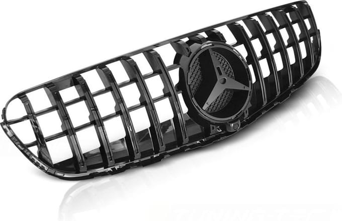 Grill MERCEDES GLC W253 vanaf 2015 GT-R ZWART