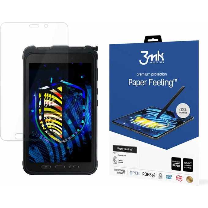 Hybride glas 3MK Samsung Galaxy Tab Active 3 Paper Feeling™