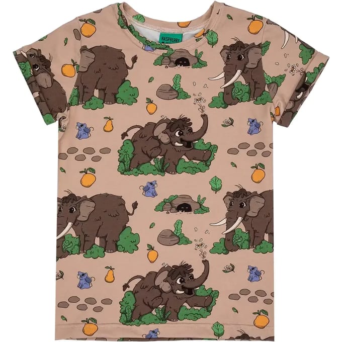 T-shirt kind Raspberry Republic Wooly Mammoth