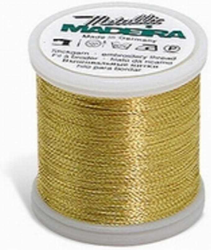 Madeira Metallic 40 200m - GOLD6