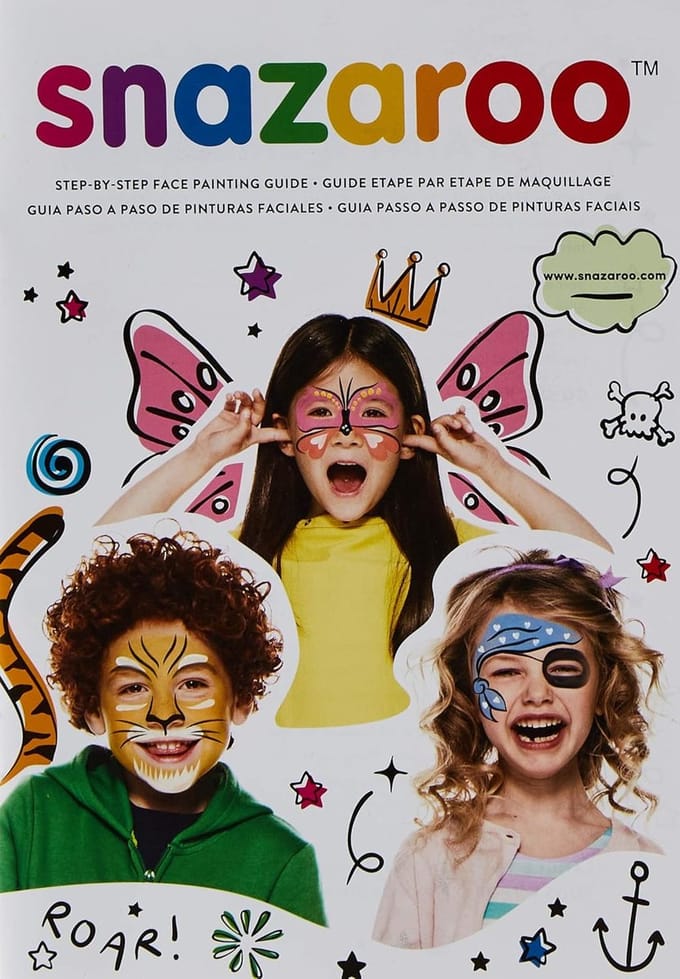 Beginner Make-up Koffer met 6 Kleuren, Glitter Gel, Borstels en Sponsjes