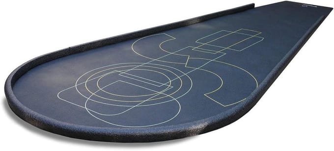 Mobiele Speelbaan - Minigolf Thuis - Buiten Spelen - Modulaire Opbouw - 340 x 110 cm - Meerkleurig