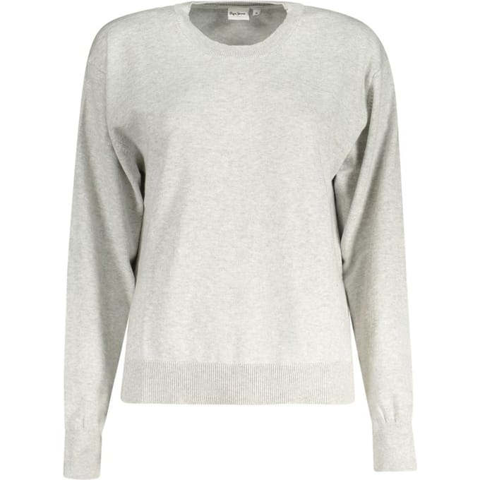 Pepe Jeans Grigio Katoenen Vrouwentrui