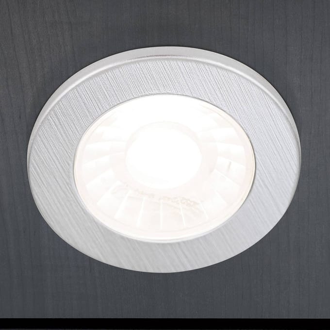 ORION LED meubelinbouwspot Artist 3 per set zilver