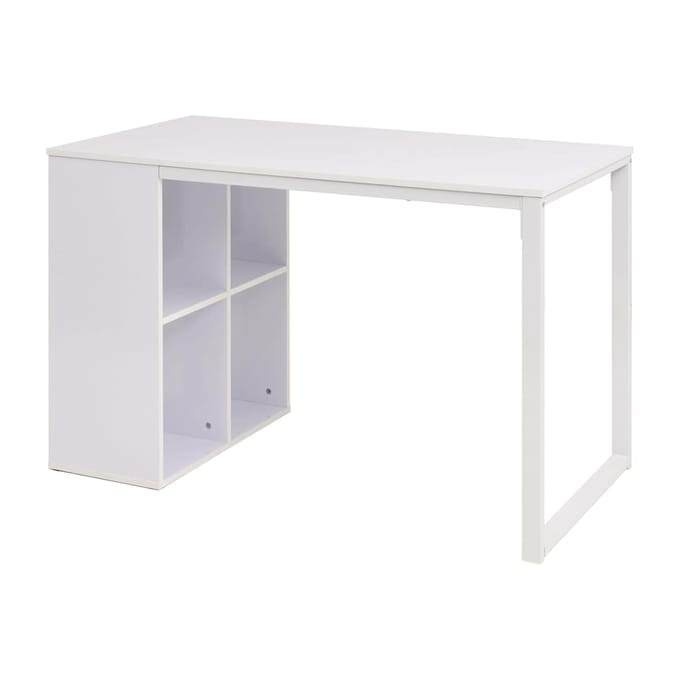 vidaXL - Schrijftafel - 120x60x75 - cm - wit
