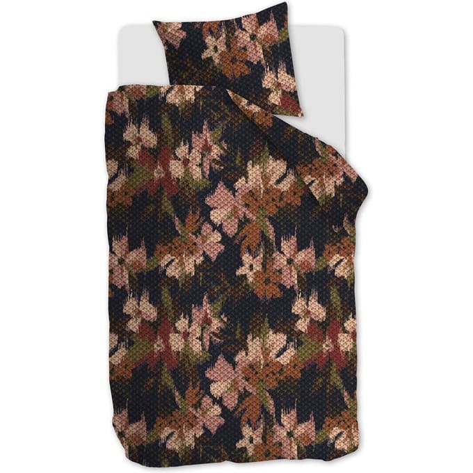 Beddinghouse Bliss dekbedovertrek - Eenpersoons - 140x200/220 cm - Blauw