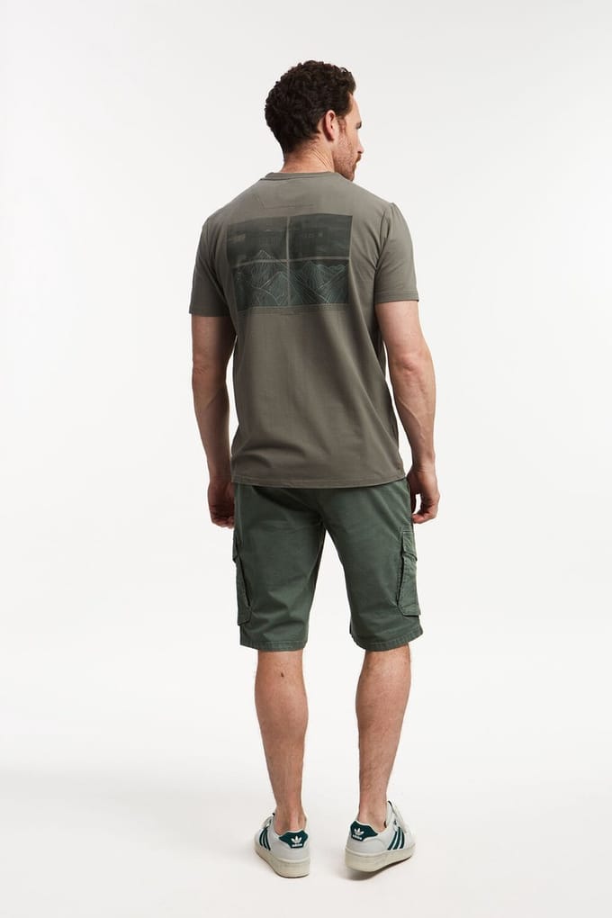 Pilot Heren T-shirt Groen - Maat XL