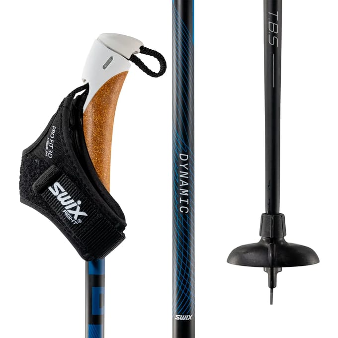 Swix Dynamic D2 Stokken Goud 155 cm