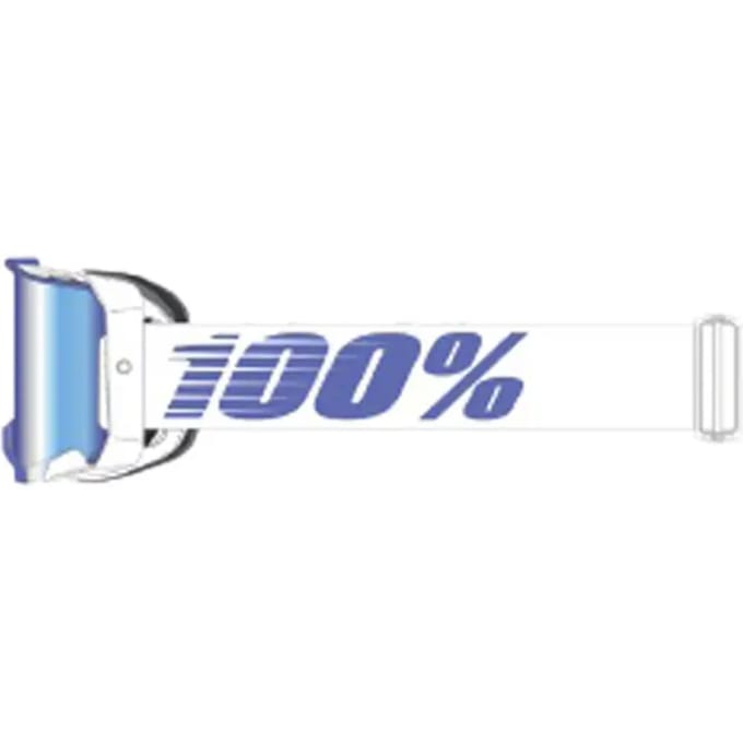 100percent Armega Bril Blauw Mirror Blue Lens/CAT3