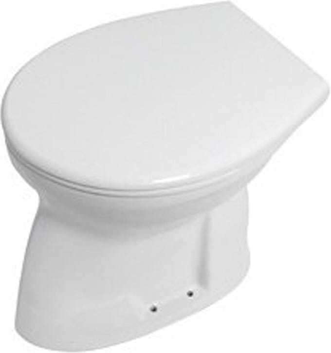 Plieger Brussel closetpot vlakspoel AO 35.5x46.5cm wit
