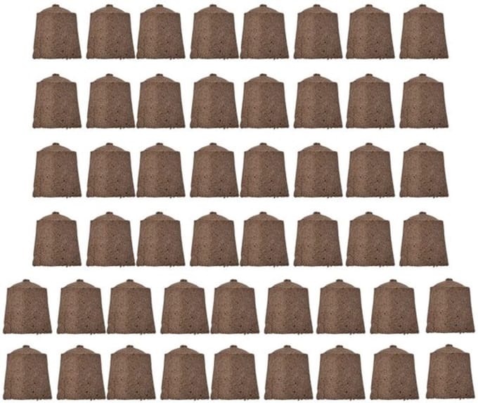 Allecto - Kweeksponzen - Zaadstartpluggen voor Hydrocultuur - 50-pack