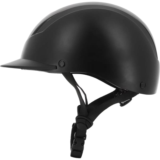 Riding World Veiligheidscap Topy Mat Black - S-M 52-56