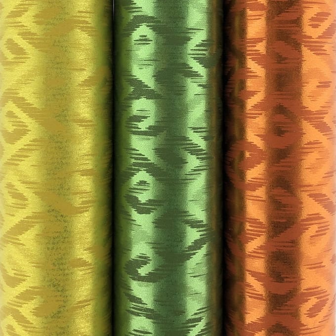 Gestreept cadeaupapier - Assortiment inpakpapier - 300 x 70 cm - 3 stuks