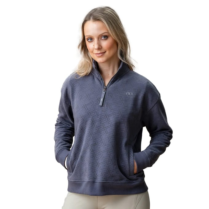 Dames sweatshirt met 1/2 rits Horseware Gabriel Alessandro Albanese