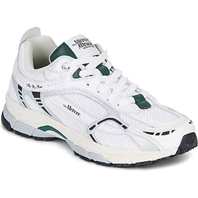 Lage Sneakers The Mercer Brand The Re-Run White Silver